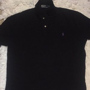 Large black Ralph Lauren polo
